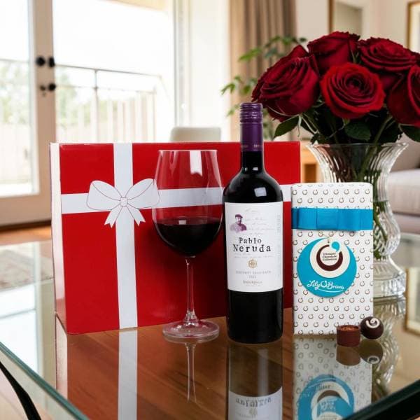 Red Wine & Chocolate Gift Hamper