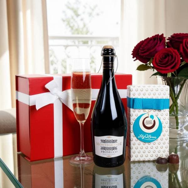 Prosecco and Irish Chocolates Hamper