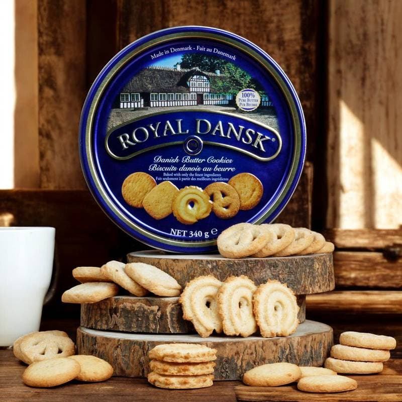 Royal Dansk Danish Butter Cookies Tin 340g