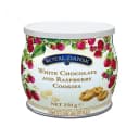 White Chocolate & Raspberry Cookies in Globe Tin 250g