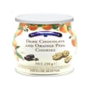 Orange Chocolate Chip Cookies in Globe Tin 250g