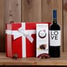 Love Malbec with Chocolate Hearts Hamper