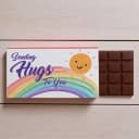 Sending Hugs To You Chocolate Bar 75g