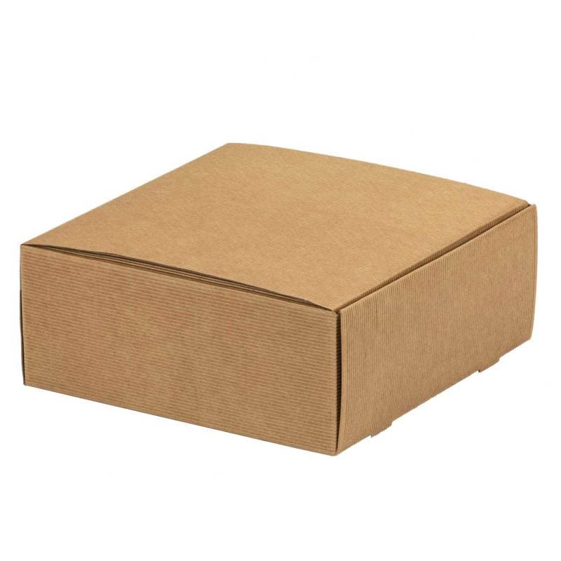 Box - Natural Corrugated 252 x 250