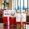 Double White Wine & Choc Hamper