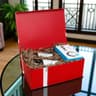 Double White Wine & Choc Hamper