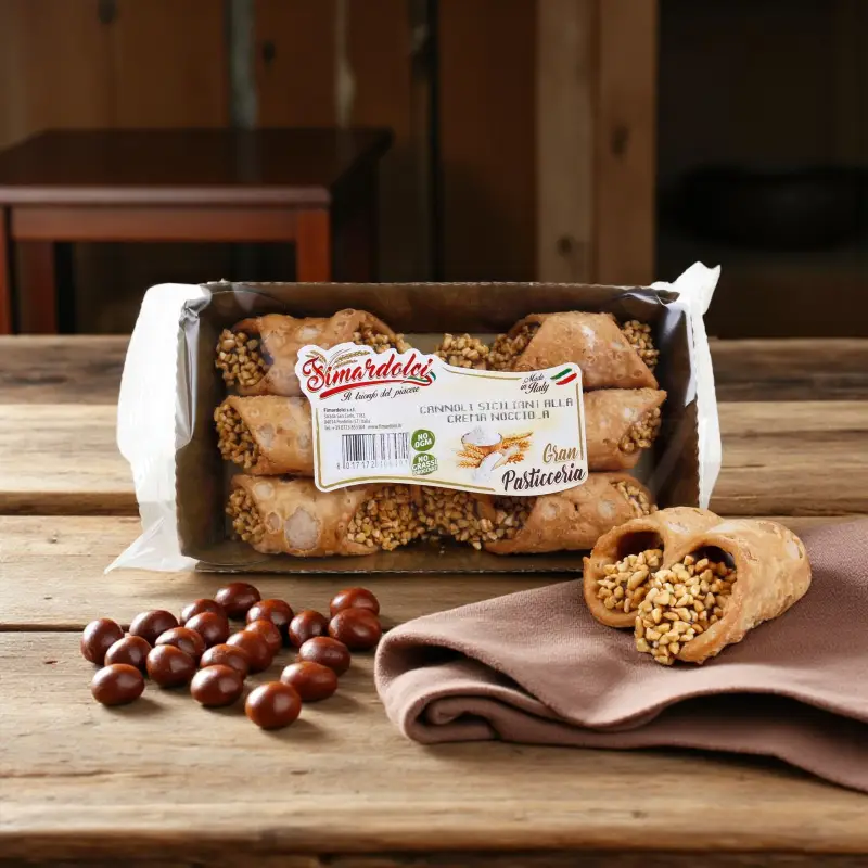 Fimardolci Cannolini With Hazelnut Chocolate Filling 170g