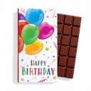 Happy Birthday Balloons Chocolate Bar 90g