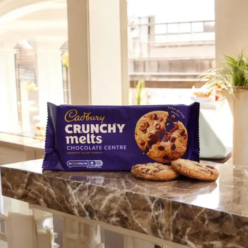 Cadbury Crunchy Melt Chocolate Cookies 156g