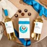Double White Wine & Choc Hamper