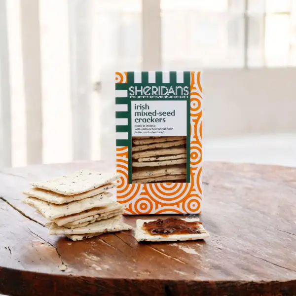 Sheridan's Irish Mixed Seed Crackers 120g