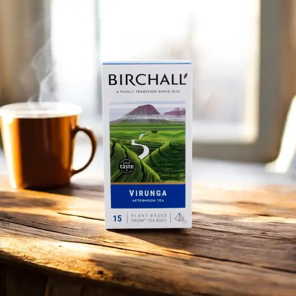 Birchall Tea Virunga Afternoon Tea 15 Prism Tea Bags