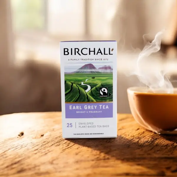 Birchall Earl Grey Tea - 25 Enveloped Plant Based Tea Bags