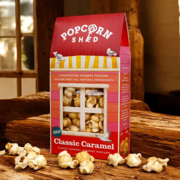 Popcorn Shed Classic Caramel Gourmet Popcorn 80g