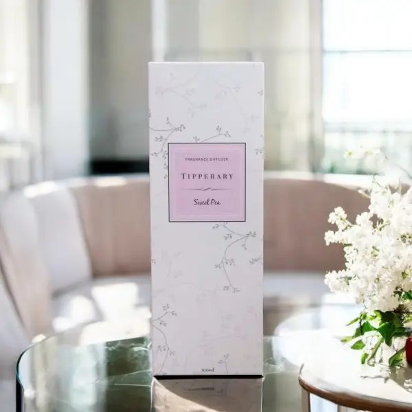 Sweet Pea Fragranced Diffuser Set