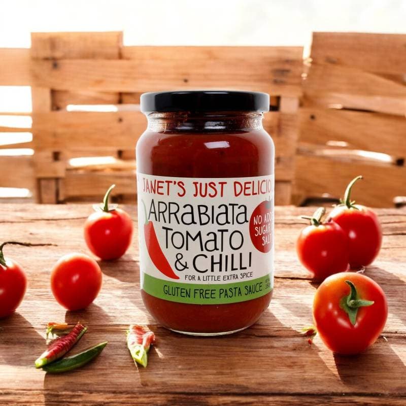 Janet’s Just Delicious Arrabiata Tomato & Chilli 350g