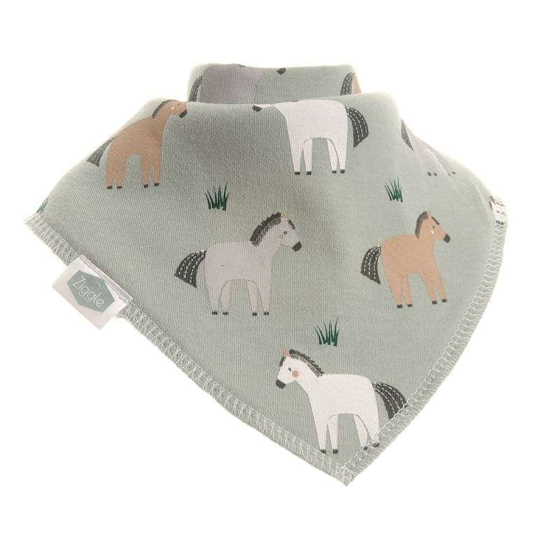 Ziggle Horses Bib