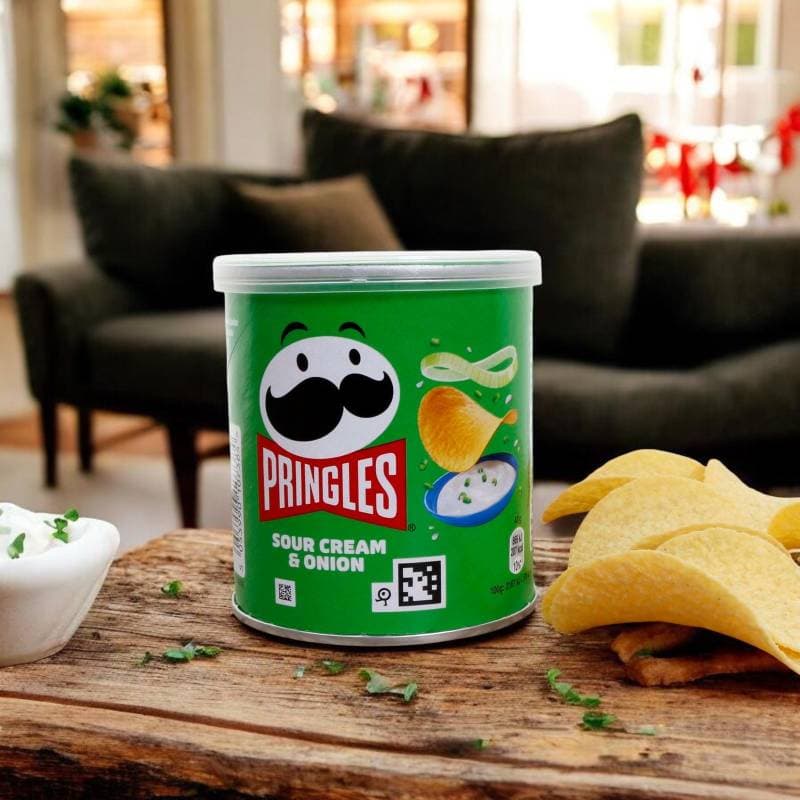 Pringles Sour Cream and Onion Crisps 40g