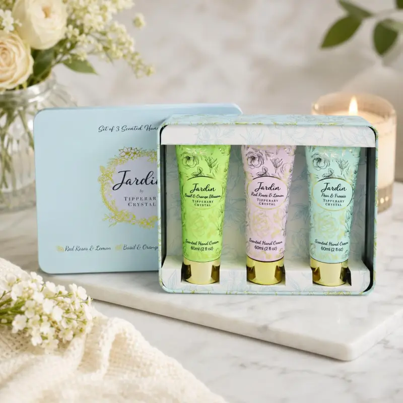 Jardin 3 x 60ml Handcream Set - Basil, Pear & Freesia